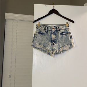 Ripped shorts
